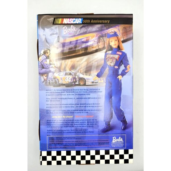 Barbie 50th Anniversary Nascar Fashion Doll 1998 - Box Never Been Opened - Picture 3 of 4